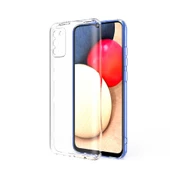 Zore Galaxy ile uyumlu A02S Kılıf Kamera Korumalı Süper Silikon Kapak - 6