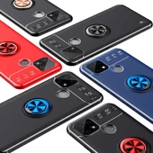 Zore Realme ile uyumlu C21 Kılıf Ravel Silikon Kapak - 8