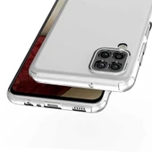 Zore Galaxy ile uyumlu A12 Kılıf Kamera Korumalı Süper Silikon Kapak - 5