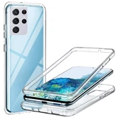 Zore Galaxy ile uyumlu S21 Ultra Kılıf Enjoy Kapak - 5