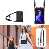 Zore Galaxy ile uyumlu Tab Active 3 T577 Defender Tablet Silikon - 5