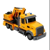 Uzaktan Kumandalı 1:12 İş Makinesi Kepçe Sesli Işıklı Oyuncak Kamyon 2.4 GHZ thumbnail 3