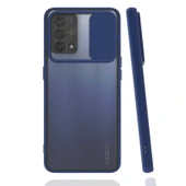 Zore Oppo ile uyumlu A74 4G Kılıf Lensi Kapak - 8
