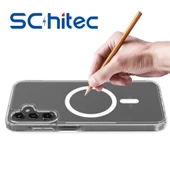 ScHitec Samsung Galaxy S25 Magsafe Özellikli Şeffaf Kılıf thumbnail 3