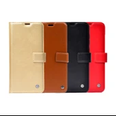 Zore Galaxy ile uyumlu J4 Plus Kılıf Kar Deluxe Kapaklı Kılıf - 2