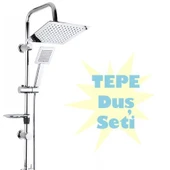 Lüks Duş Robotu Tepe Duş Seti Duş Başlığı Sistemi Seti Yağmurlama Duş Robotu thumbnail 3