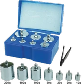 Diamond Terazi 8 Parça Ağırlık Paslanmaz Krom Gram Seti (300gr-200gr-100gr-50gr-20gr-10gr) thumbnail 2