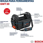 Bosch Profesyonel Gwt 20 Profesyonel Takım Çantası - 1600A025L6 - 7
