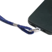 Zore Cep Telefonu Full Taşlı Halat İp 95 cm - 2