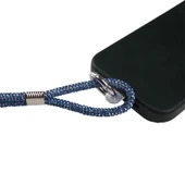 Zore Cep Telefonu Full Taşlı Halat İp 140 cm - 3