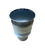 Pop Up Krom Kaplama Bas Aç Lavabo Sifonu Gideri Ekstra Contalı thumbnail 2