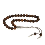 Supertrend ​doğaltaş Metal Püsküllü Kaplangözü Taşı Tesbih thumbnail 1