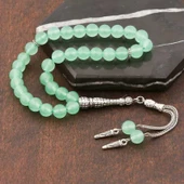 Supertrend ​doğaltaş Metal Püsküllü Yeşim Taşı Tesbih thumbnail 2