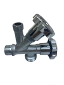 Dual Çiftli Çatallı Çamaşır Makinesi Ara Taharet Musluk Ara Musluk - 2