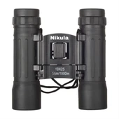 10x25 Av Dürbünü -56m/1000m - Kauçuk Kaplama Siyah thumbnail 1