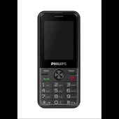 Phılıps Xenium E6500, 128mb, Siyah, 48mb Ram, 2,4inc Ekran, Arka Kamera, 4g Çift Sim Desteği, Fm Radyo, 1700mah Pil, El - 1