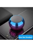 Metal Mini Kablosuz Hoparlör Şarjlı 4w Mini Bluetooth Speaker Tws Özellikli Ses Bombası thumbnail 7