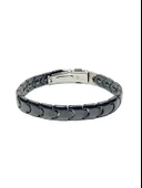 JTAW25BLK1605 NEGATİF İYON MANYETİK PASLANMAZ ÇELİK GRİ GARANTİLİ HEDİYE KUTULU JANTİ BİLEKLİK thumbnail 1