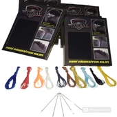 DİKİŞLİ DİREKSİYON KILIFI SİYAH DERİ GRİ DİKİŞLİ MERCEDES AXOR 1840 İÇİN thumbnail 2