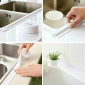 Pratik 145 Gr Beyaz Su Sızdırmaz Lavabo Kenar Bandı (3.2m) thumbnail 1