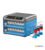 Tam Otomatik 128 Yumurta Kapasiteli Kuluçka Makinesi - Civciv Kaz Hindi Ördek Yetiştiriciliği Wifi Kamera Hediyeli thumbnail 7