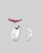 Kompakt ve Taşınabilir Cilt Bakım Cihazı – 3 Fonksiyonlu, USB Şarjlı, LED Işıklı Güzellik Aleti - 2