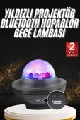 Dönen Işıklı Disko Topu Projektör Müzik Çalarlı Disco Speaker - 1