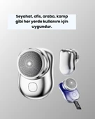 Islak-Kuru Kullanımlı Suya Dayanıklı Mini Tıraş Cihazı - 2