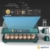 Slim Yeni Model 130’lu Gün Sayaçlı Otomatik Kuluçka Makinesi – Tavuk Kaz Ördek Kuş Yumurtası Uyumlu thumbnail 2