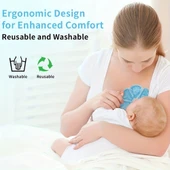 Emziren Anneler İçin 2 Li Jel Göğüs Pedi – Sıcak Ve Soğuk Kullanıma Uygun, Pvc Dolgulu, Konfor Ve Destek Sağlayan Ped (pembe) thumbnail 2