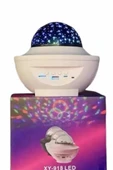 Dönen Işıklı Disko Topu Projektör Müzik Çalarlı Disco Speaker - 5