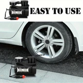 Plastik Gövdeli Siyah Mini Hava Kompresörü thumbnail 7