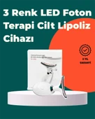 Kompakt ve Taşınabilir Cilt Bakım Cihazı – 3 Fonksiyonlu, USB Şarjlı, LED Işıklı Güzellik Aleti - 1