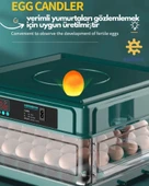 Kuluçka Makinesi Wifi Kamera Hediyeli 130 Lu Tam Otomatik Yedek Motorlu thumbnail 7