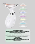 Kompakt ve Taşınabilir Cilt Bakım Cihazı – 3 Fonksiyonlu, USB Şarjlı, LED Işıklı Güzellik Aleti - 4