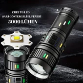 CEYLAN ADAM 5000 Lümen Cree Tg Led Şarj Göstergeli El Feneri  Wt-731 - 7