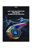 CEYLAN ADAM Y21 Rgb Işık Efektli Intercom Bluetooth Motosiklet Kask Kulaklığı Intercom Kulaklık thumbnail 4