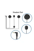 CEYLAN ADAM Jack Girişli 3.5mm İntercom Kulaklığı Bt31,bt22,bt35 Uyumlu Motorsiklet Kask Yedek Mikrofon thumbnail 1