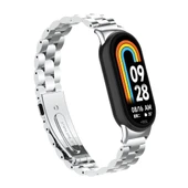 Zore Xiaomi ile uyumlu Mi Band 9 KRD-04 Metal Kordon - 2