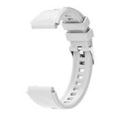 Zore Huawei ile uyumlu GT4 41mm KRD-129 18mm Silikon Kordon Strap Kayış - 11