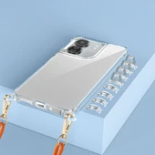 Xiaomi Redmi 13C Kılıf Airbagli Takılabilir Askı Aparatlı Zore Snap Silikon Kapak - 4