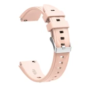 Zore Huawei ile uyumlu GT4 41mm KRD-129 18mm Silikon Kordon Strap Kayış - 4