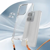 Zore Xiaomi ile uyumlu Poco C65 Kılıf Airbagli Takılabilir Askı Aparatlı Snap Silikon Kapak - 6