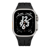 Apple Watch Ultra 49mm KRD-127 Metal Tokalı Silikon Kordon - 8