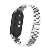 Zore Xiaomi ile uyumlu Mi Band 9 KRD-04 Metal Kordon - 5