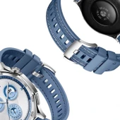 Zore Huawei ile uyumlu Watch GT 5 KRD-128 Silikon Kordon - 4