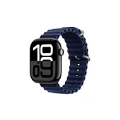 Zore Apple ile uyumlu Watch 10 46mm KRD-75 Silikon Kordon - 4