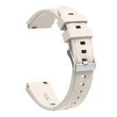 Zore Huawei ile uyumlu GT4 41mm KRD-129 18mm Silikon Kordon Strap Kayış - 5