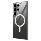 Zore Galaxy ile uyumlu S25 Ultra Kılıf Kamera Korumalı M-safe Sert PC Porto Kapak - 3