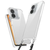 Xiaomi Redmi 13C Kılıf Airbagli Takılabilir Askı Aparatlı Zore Snap Silikon Kapak - 1